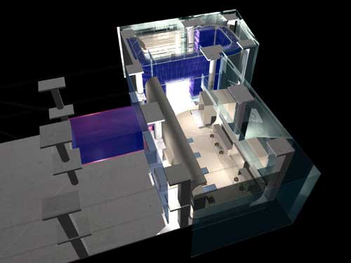 Interior design for showroom - Bangalore 2002 