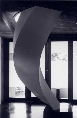 Staircase detail in Inge's house