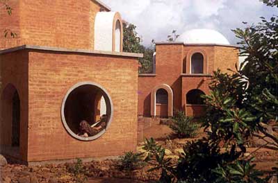 'Yantra' - a community integrating residences with workshops & offices in the 'Auroshilpam' Zone. First phase 