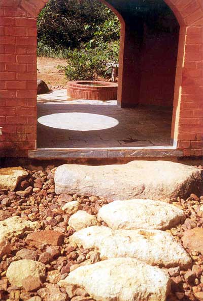 'Elievidu', Yantra, entrance detail - 1997  