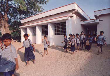Kuilyapalayam Trust School, in one of the villages around Auroville