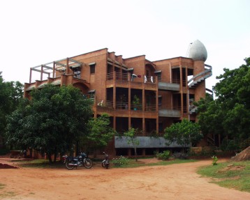 Front view of Vikas settlement, Auroville