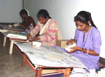 Folding the envelopes..