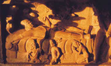 'Vishnu, Anandashayanam', Mahabalipuram
