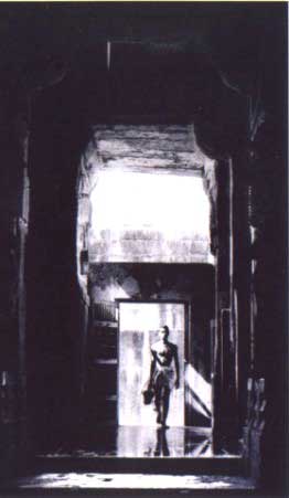 'The temple door', Ramanathaswamy Temple, Rameswaram, T.N.