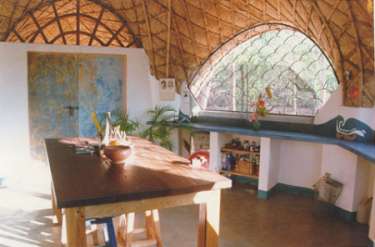 Interior of Rossella's sculpture studio