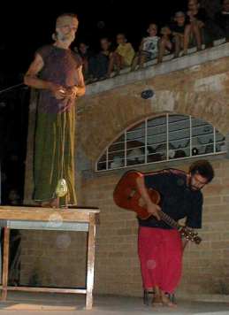 Johnny and Paul in the middle of one of their crazy pranks..