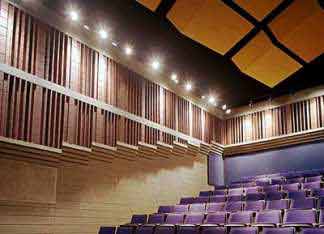 Acoustic treatment for auditoriums