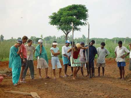 Garden workshop demonstration