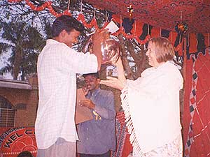 Bhavana during one of AVAG's development progammes.