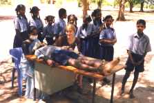 Preventive care for village school children