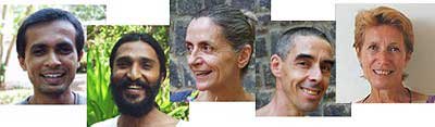 Bobby, Manoj, Mauna, Stefano and Swadha