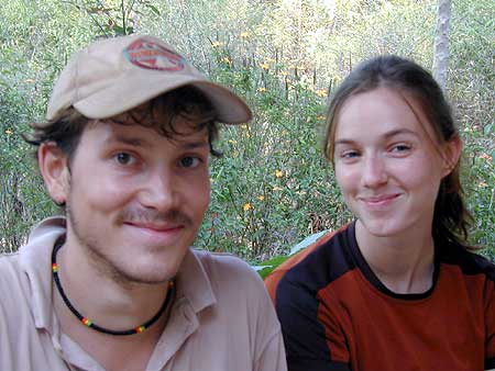Amiram (left) and Mareike