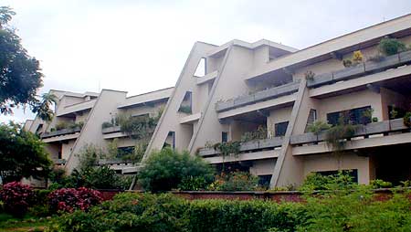 The completed Invocation building