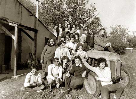 One of the very first AVI-meetings in the early eighties, in Dordogne, France