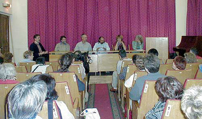 Questions & answers session on Matrimandir