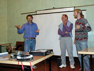 Evening presentations in a lighter vein