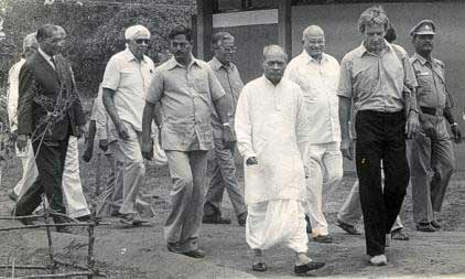 Mr. Narasimha Rao in Auroville