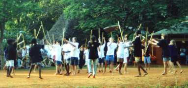 Sticks coordination pattern