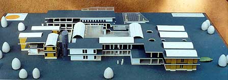 The Arka model, designed by Aurovilian architect Dharmesh Jadeja