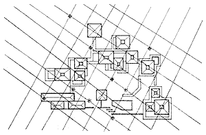Geomantic network plan