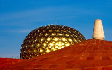  Matrimandir and the Urn, taken in early August '02